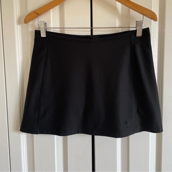 Avia Dresses & Skirts - Avia Tennis Golf Skort Women’s S Black Active Elastic Waistband Pull on Casual